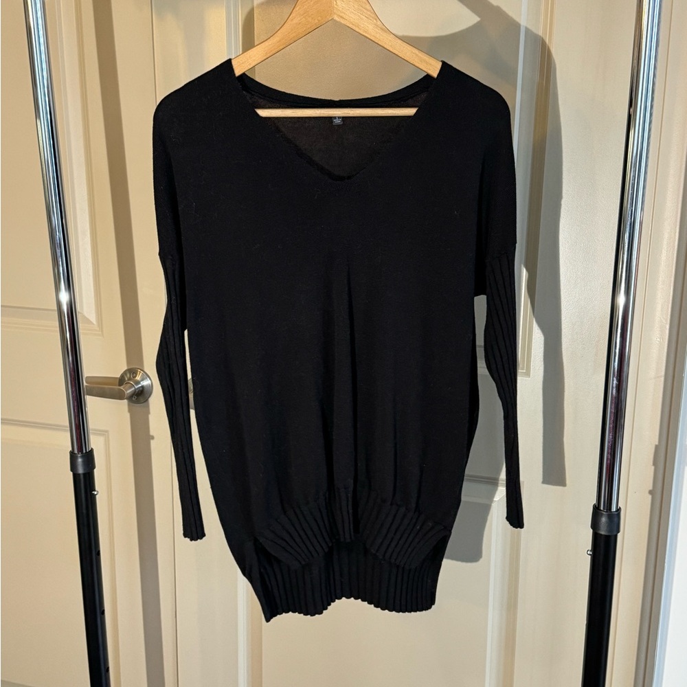 Adriana Papell Dolman Tunic - Black